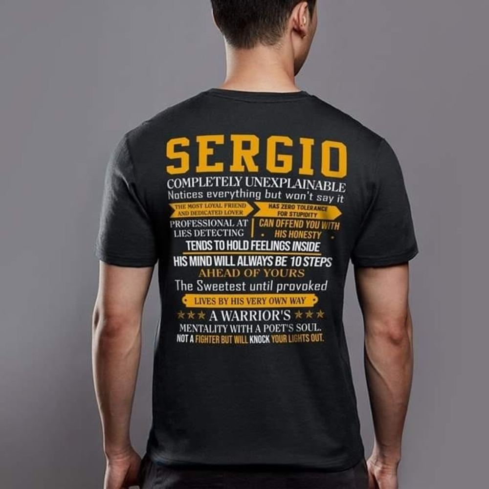 Meet your Posher, Sergio